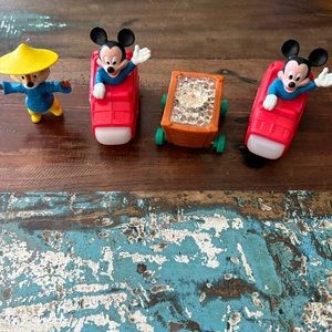 Disney World 40th Anniversary happy meal toys